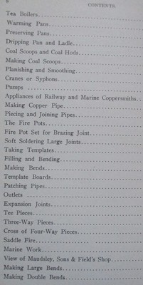 1911 Antique Plumber's, Plumbing Manual; Copper: Art of Coppersmithing Book