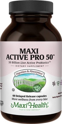 Maxi-Health Maxi Active Pro-50 60 растительных капсул