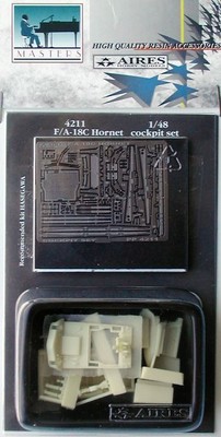 Aires 1/48 F/A-18C Hornet Cockpit Set for Hasegawa kit 4211