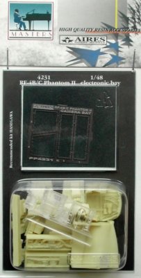 Aires 1/48 RF-4B/C Phantom II Electronic Bay for Hasegawa kits 4231