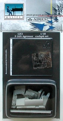 Aires 1/48 F-16N Agressor Cockpit Set for Hasegawa kit 4261