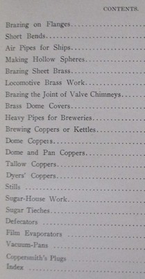 1911 Antique Plumber's, Plumbing Manual; Copper: Art of Coppersmithing Book
