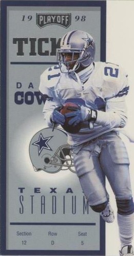 1998 Playoff Contenders Deion Sanders #21