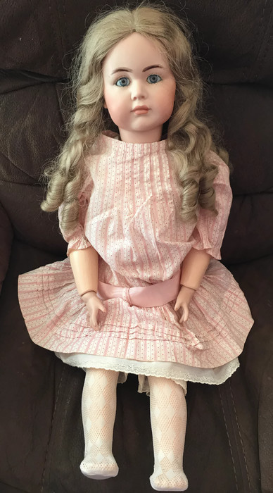 Kammer and Reinhart Simon Halbig Doll 117 REPRODUCTION All Bisque 16 
