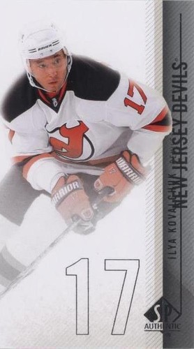 2010-11 SP Authentic - Ilya Kovalchuk #149