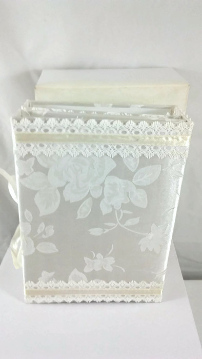 Wedding Album White Satin And Decorative 112 Photos