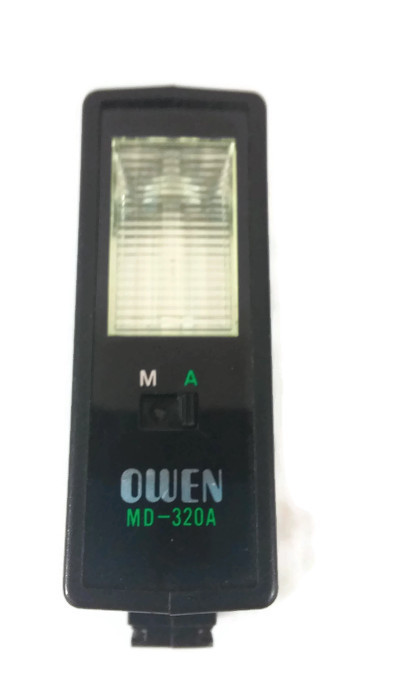 Vintage Owen camera flash MD-320 A attachment Accessory