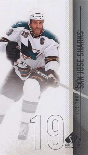 2010-11 SP Authentic - Joe Thornton #34