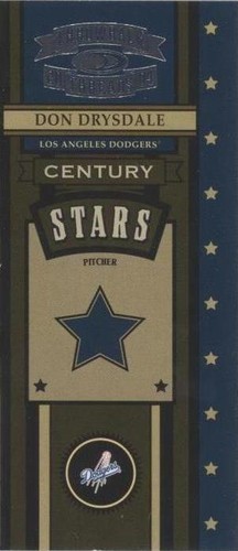 2004 Donruss Throwback Threads - Don Drysdale #CS-15