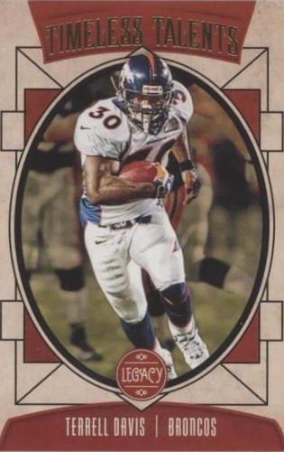 2020 Panini Legacy Terrell Davis #TT-TD