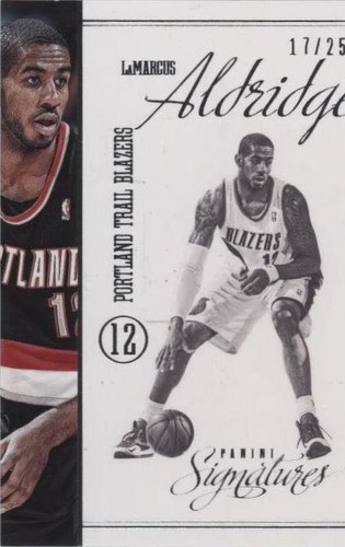2012-13 Panini Signatures - LaMarcus Aldridge #263