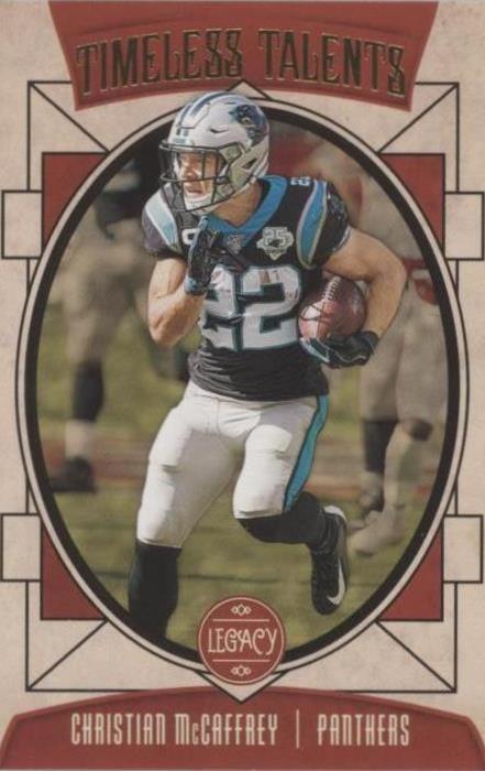 2020 Panini Legacy Christian McCaffrey #TT-CM