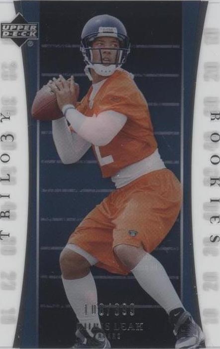 2007 Upper Deck Trilogy Chris Leak #130