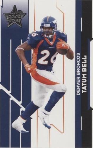 2006 Leaf Rookies & Stars Tatum Bell #34