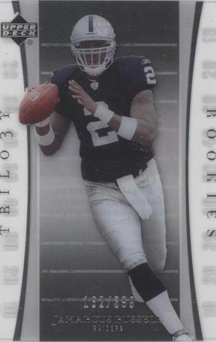 2007 Upper Deck Trilogy JaMarcus Russell #101