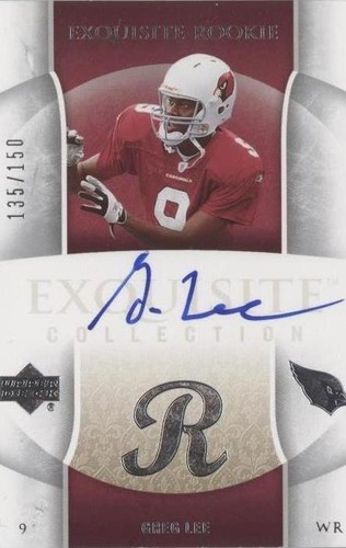 2006 Upper Deck Exquisite Collection Greg Lee #80