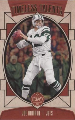 2020 Panini Legacy Joe Namath #TT-JN