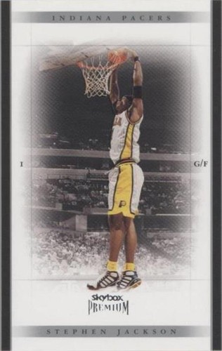 2004-05 Skybox Premium - Stephen Jackson #72