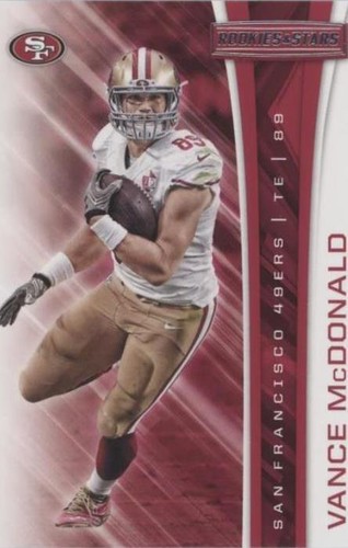 2017 Panini Rookies & Stars Vance McDonald #136