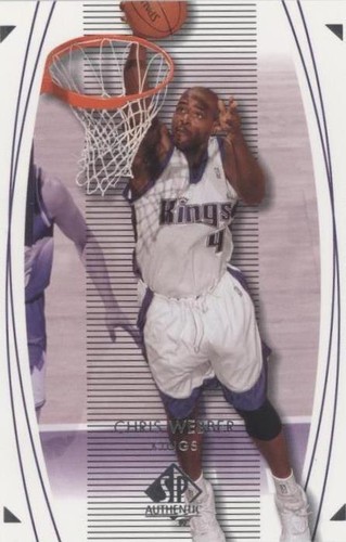 2003-04 SP Authentic - Chris Webber #73
