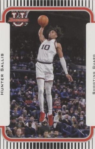 2021-22 Bowman University - Hunter Sallis #2K3B-30