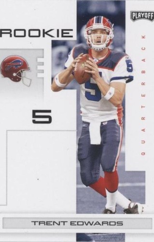 2007 Playoff NFL Playoffs Trent Edwards #132