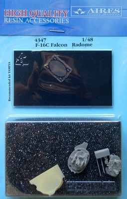 Aires 1/48 F-16C radar antenna for Tamiya kit 4347