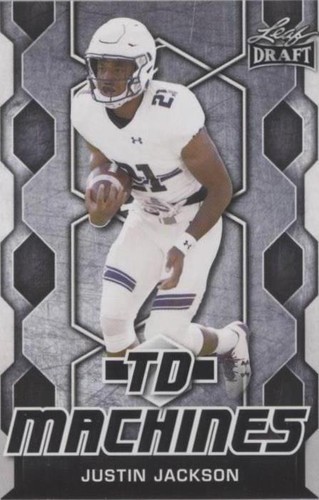 2018 Leaf Draft Justin Jackson #TD-10
