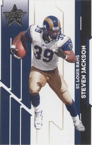 2006 Leaf Rookies & Stars Steven Jackson #94