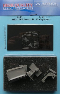 Aires 1/48 MiG-17PF Fresco D Cockpit Set for Hobby Boss kit 4433