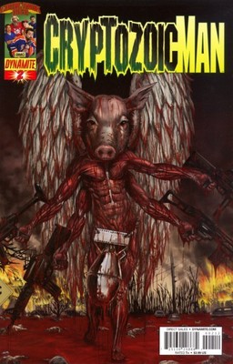 Cryptozoic Man #2 (2nd) VF; Dynamite | Comic Book Men - we combine shipping
