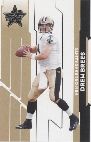 2006 Leaf Rookies & Stars Drew Brees #68
