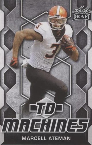 2018 Leaf Draft Marcell Ateman #TD-12