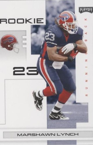 2007 Playoff NFL Playoffs Marshawn Lynch #123