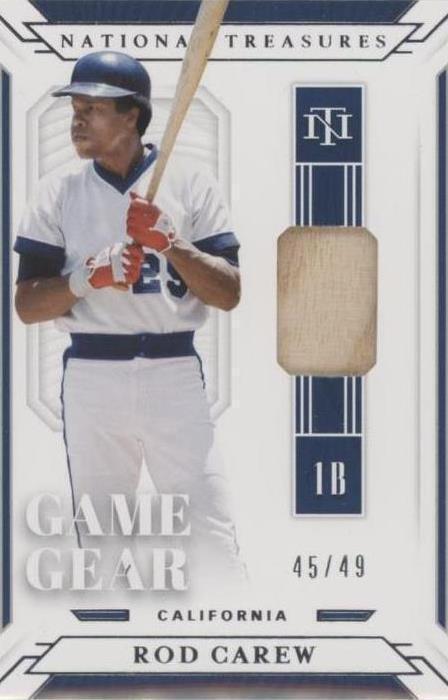 Panini National Treasures 2019 - Rod Carew #GGM-RC