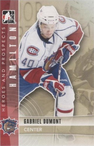 2011-12 In the Game Heroes and Prospects - Gabriel Dumont #115