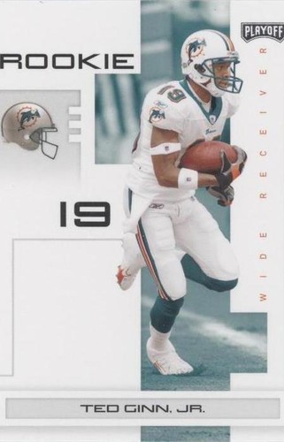 2007 Playoff NFL Playoffs Ted Ginn Jr. #130