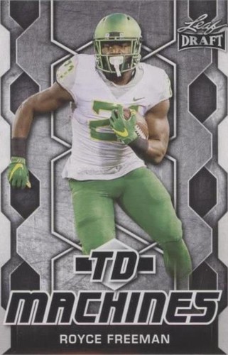 2018 Leaf Draft Royce Freeman #TD-17