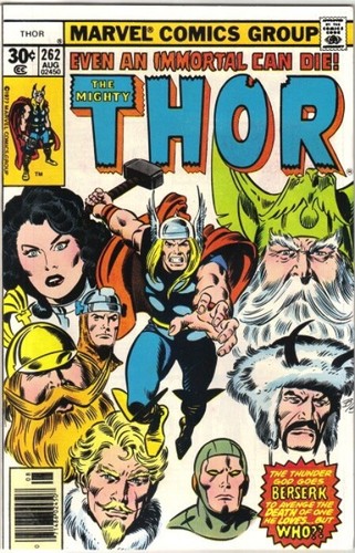 The Mighty Thor Comic Book #262 Marvel Comics 1977 FINE | eBay