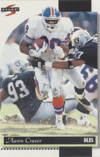 1996 Score Aaron Craver #160
