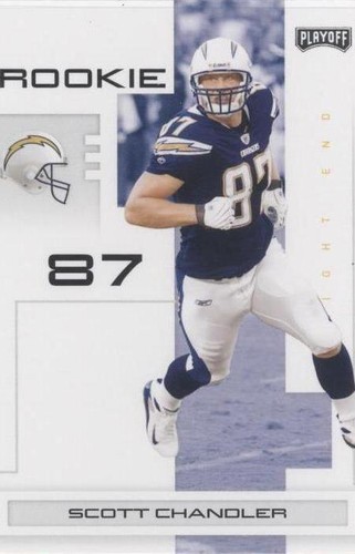 2007 Playoff NFL Playoffs Scott Chandler #155