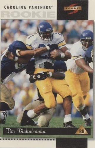 1996 Score Tim Biakabutuka #219
