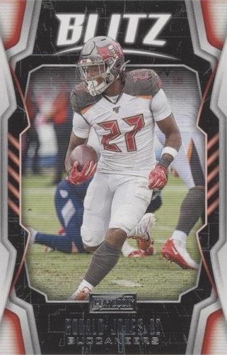 2020 Panini Playbook Ronald Jones II #BLITZ-18