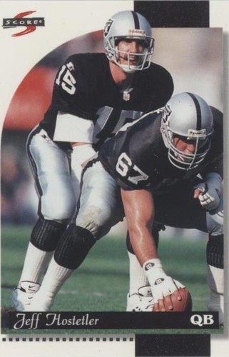 1996 Score Jeff Hostetler #172