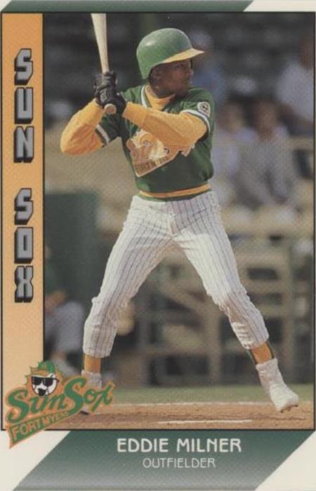 1991 Pacific Senior Professional Baseball Association - Eddie Milner #25