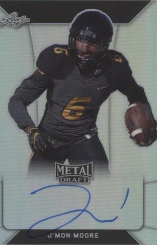 2018 Leaf Metal Draft J'Mon Moore #BA-JMM