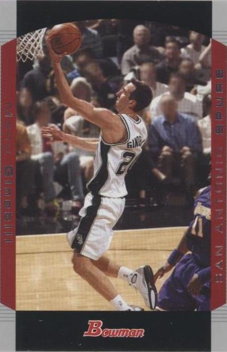 Selecciones y perspectivas del draft de Bowman 2004-05 - Manu Ginóbili #102