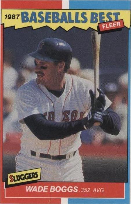 Fleer Baseball's Best Sluggers vs. Pitchers 1987 - Wade Boggs #4
