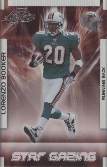 2007 Playoff Absolute Memorabilia Lorenzo Booker #SG-5