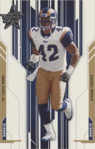 2005 Leaf Rookies & Stars Jerome Carter #200